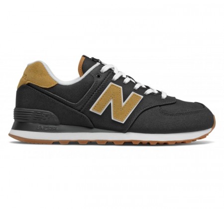 New Balance 574 Black Workwear