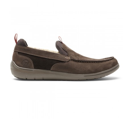 Dunham Fitsmart Slipper Brown